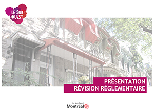 Présentation révision réglementaire